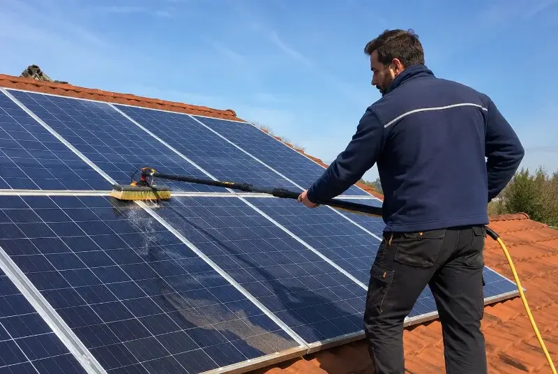 Nettoyage et entretien de panneaux solaires à Cuers